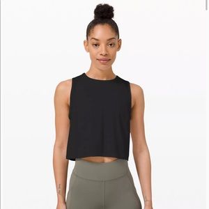 Lululemon Sculpt Cropped Tank Top